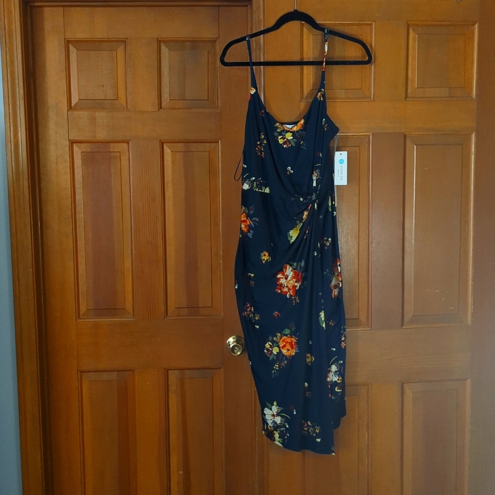 Knit midi dress